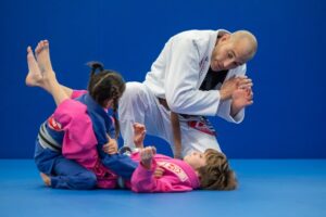 Kids self-defence class at Gracie Barra Capalaba