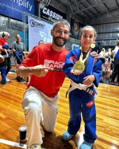 Gracie Barra Headquarters Sydney young athlete Gi gold medal CompNet Hunter Valley