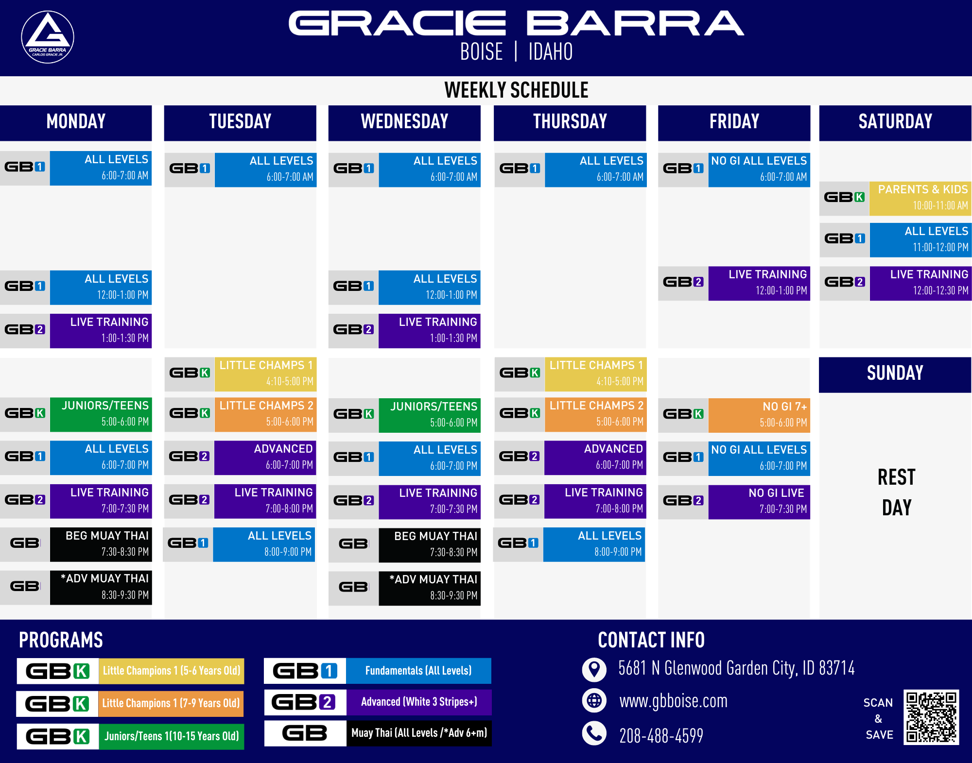 Gracie Barra Brazilian Jiu-Jitsu Martial Arts in Boise