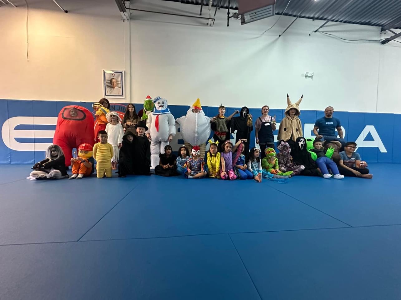 Spooktacular Success: Gracie Barra Chantilly’s Halloween Party Delights Kids and Fosters Positivity