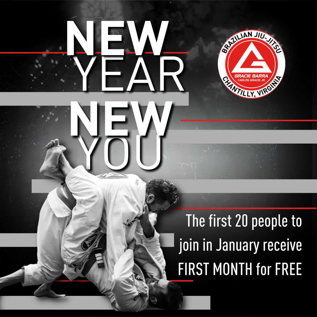 Embark on a Transformational Journey with Gracie Barra Chantilly’s “New Year New You” Promotion!