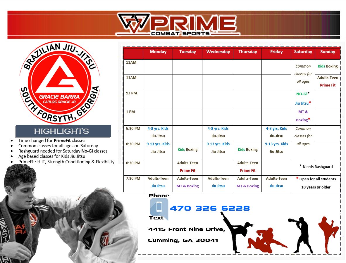 2023 Competition Schedule - Gracie Barra Birmingham-USA