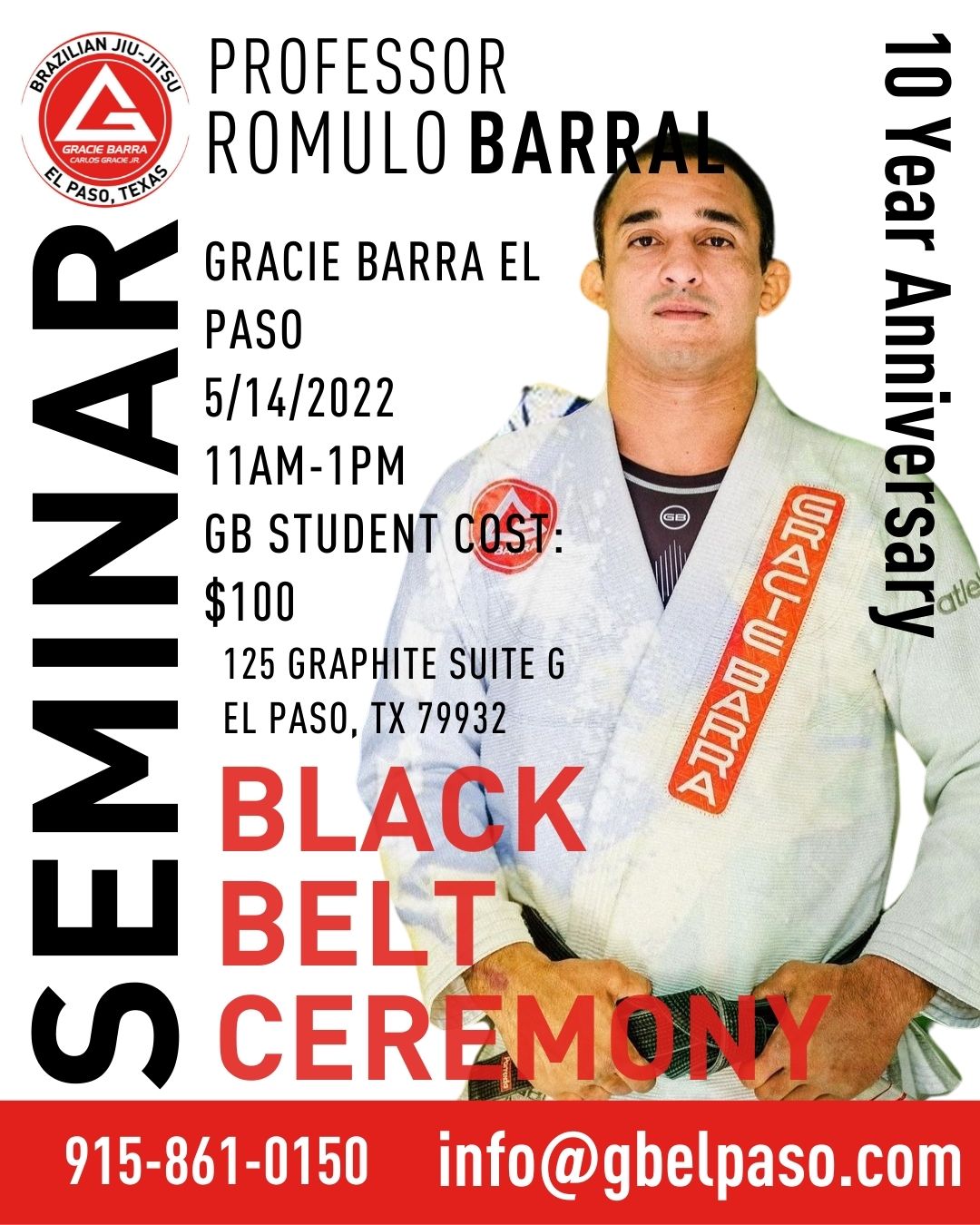 Get Ready for The Romulo Barral Seminar on 5.14.22!