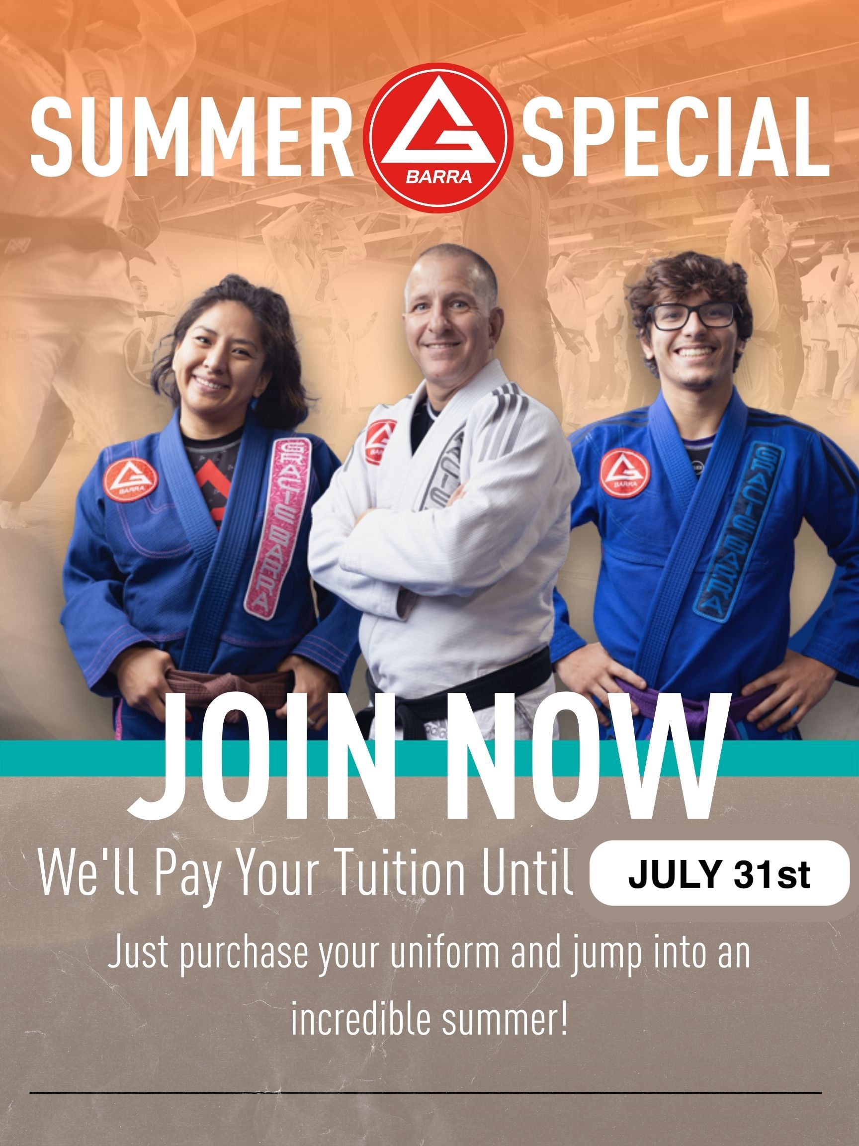 Gracie Barra Summer Special – Don’t miss it!