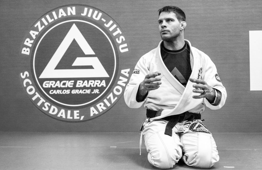 A Jiu-Jitsu class in north phoenix with Prof Flavio