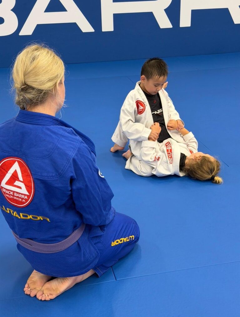 Kids Brazilian Jiu-Jitsu class in Artarmon building confidence and discipline at Gracie Barra Artarmon