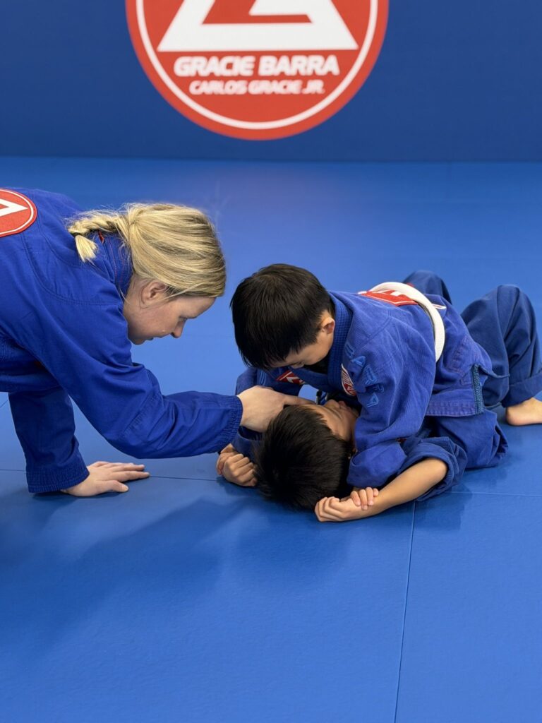Kids Brazilian Jiu-Jitsu class discipline and focus Artarmon