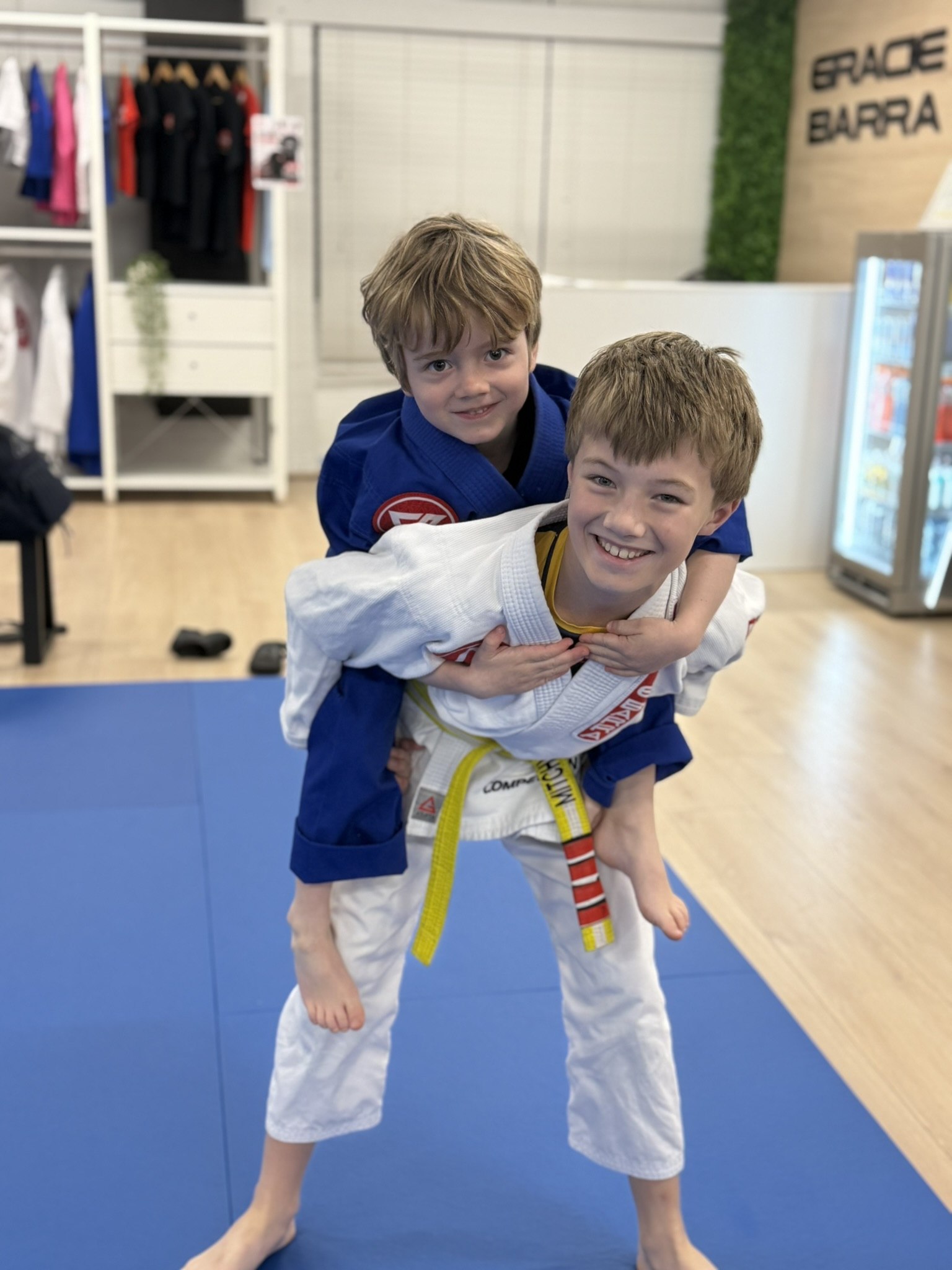 Children learning healthy habits through Brazilian Jiu-Jitsu at Gracie Barra Artarmon