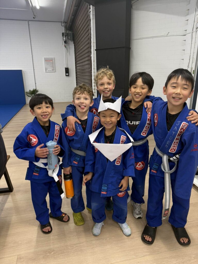 Kids Brazilian Jiu-Jitsu class improving confidence and focus in Artarmon