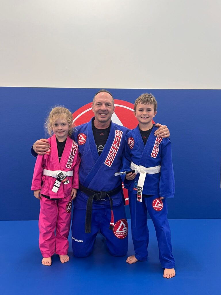 Kids martial arts class in Capalaba building confidence through Brazilian Jiu-Jitsu