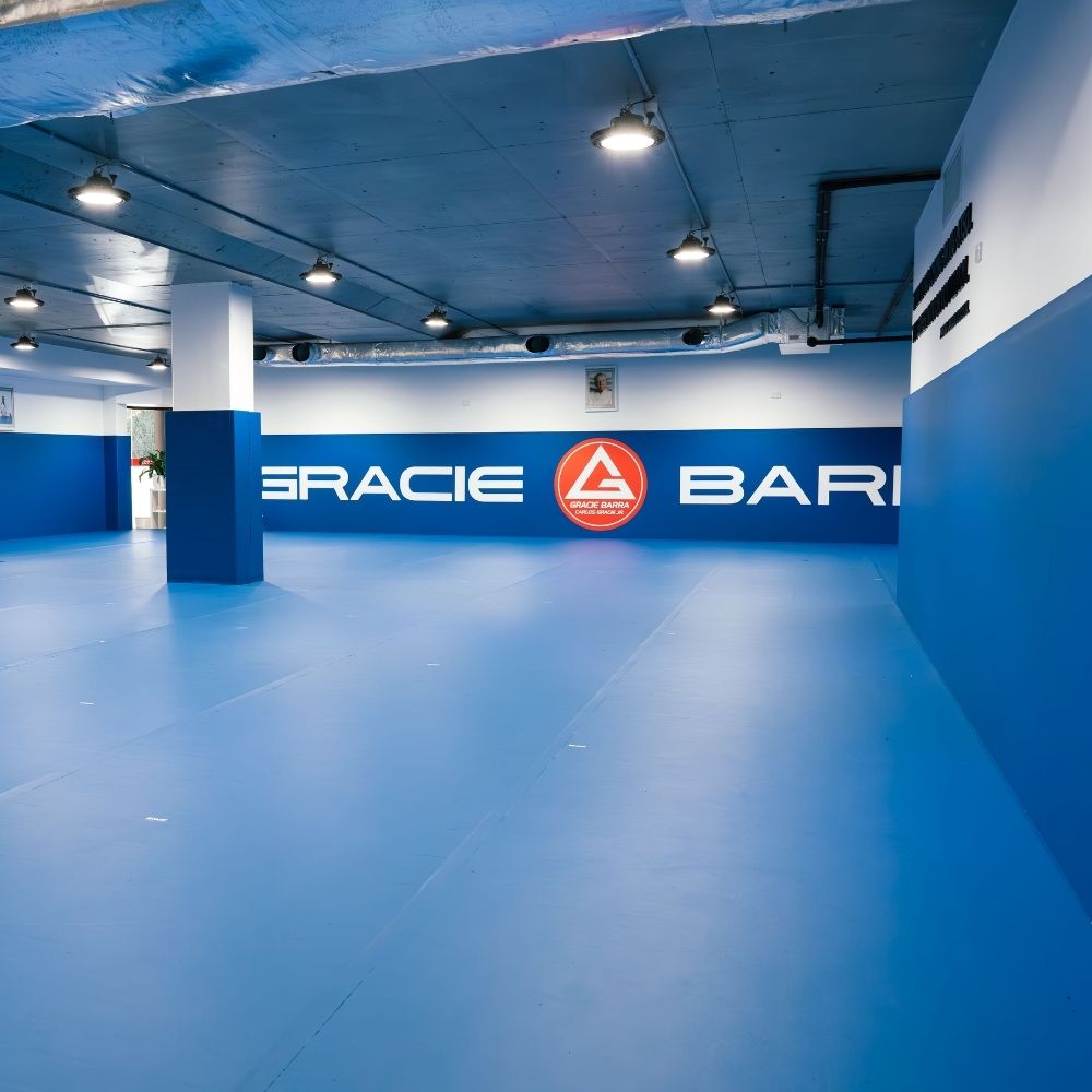 Brazilian Jiu-Jitsu mats at Gracie Barra Charlestown near Newcastle