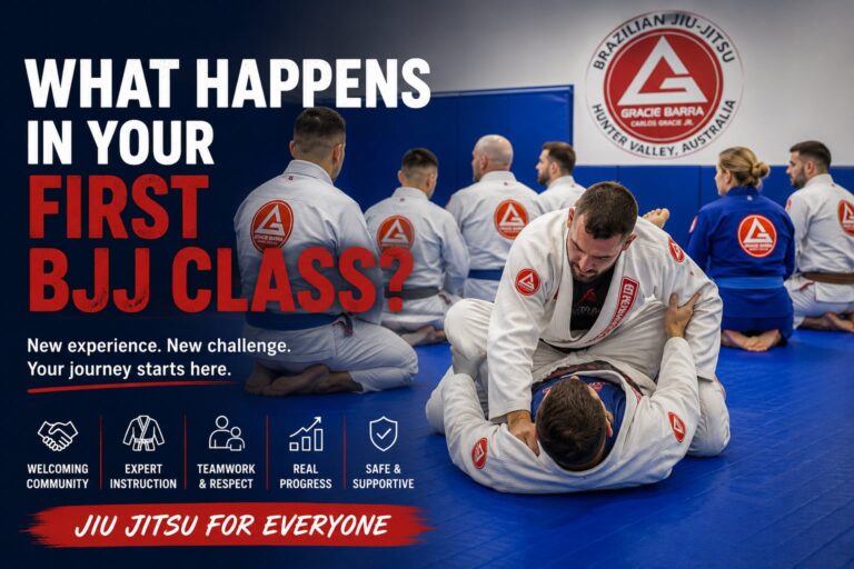 What happens in your first BJJ class