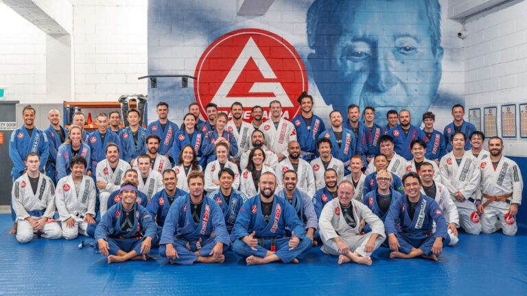 Gracie Barra St Peters Group shot from social night training