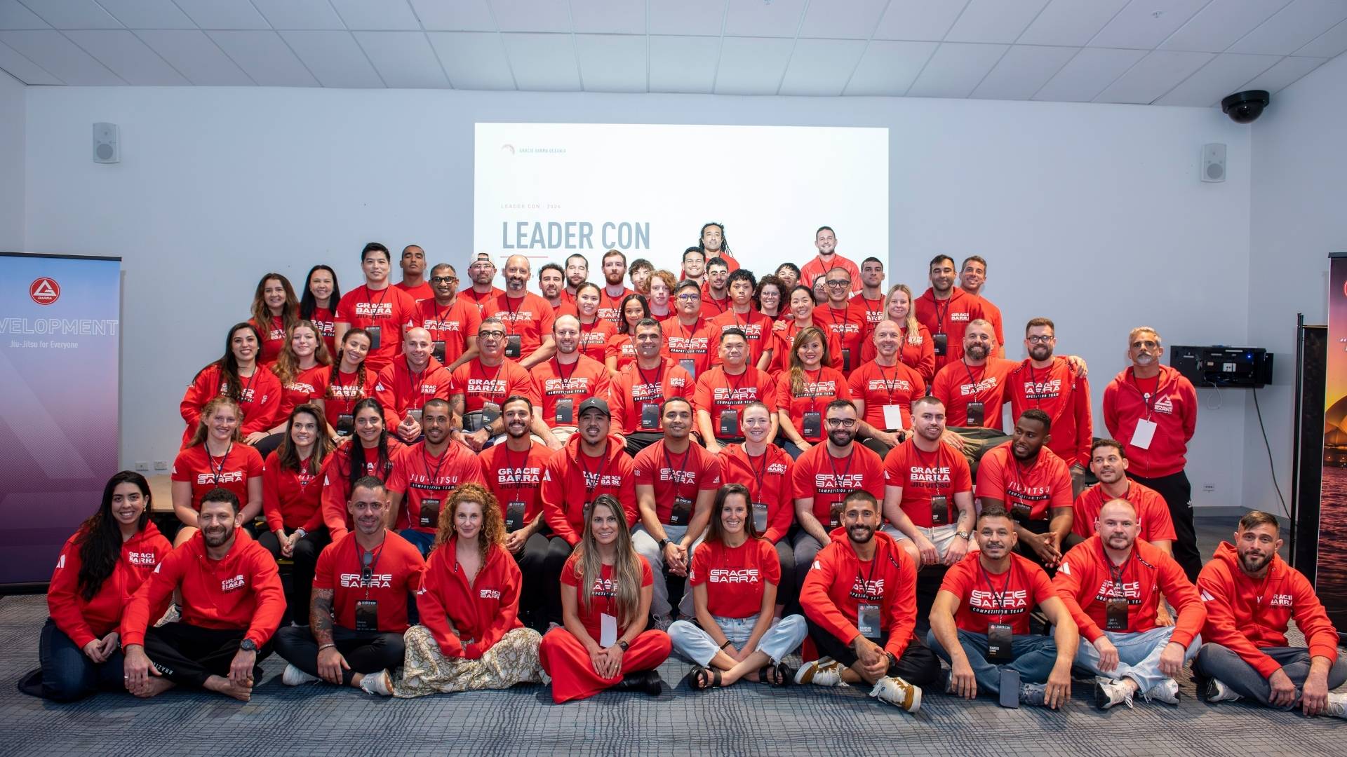 Gracie Barra Oceania school owners, instructors and leadership teams gathered for the 2026 Leader Con in Sydney, celebrating collaboration, leadership development and community growth.