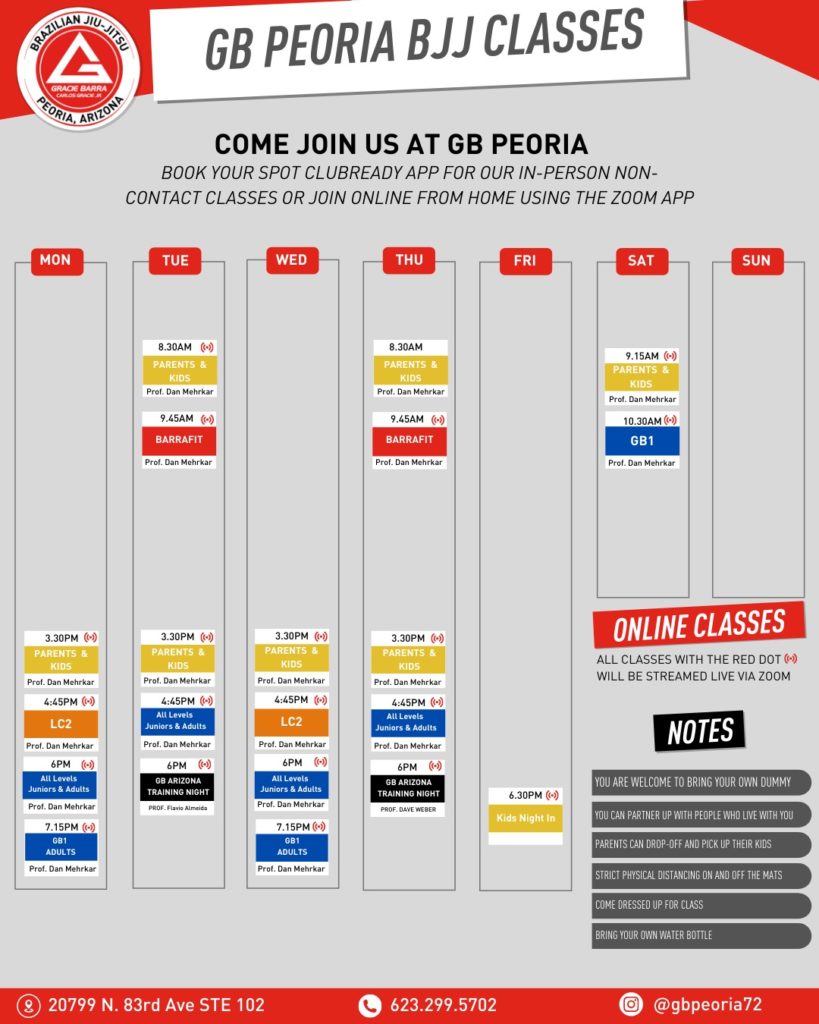 Getting started at Gracie Barra is easy
