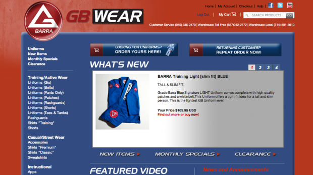 web store virtual gear