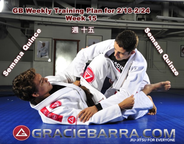 GB Weekly Training Plan 15