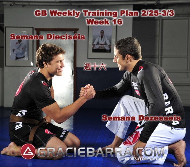 GB Weekly Training Plan Week 16