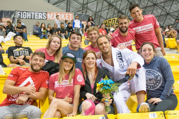 Gracie Barra Nottingham and Birmingham - Top row (Laura Barker, Bradley Hill, Sean Coates, Xabi Eguskiza Prado, and Jamie Paxman). Bottom row (Oliver Lovell, Vanessa English, Gret Zoeller, Victor Estima, and Leoni Munslow). 