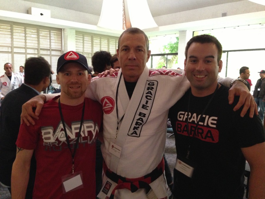 James , Master Carlos Gracie Jr. and Ryan Ritcey