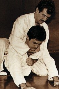 Rolls Gracie (Left) and Carlos - Gracie Barra Jiu Jitsu