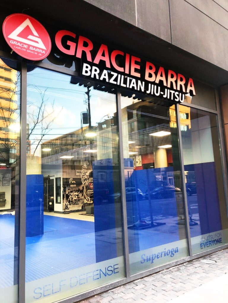Gracie Barra storefront