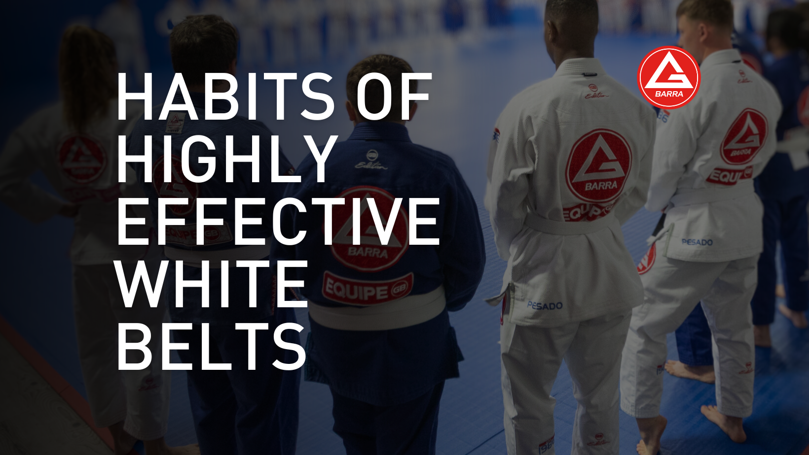 Text on image: Habits of Highly Effective White Belts